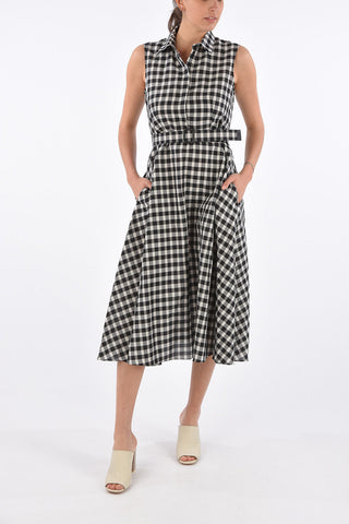STUDIO Jetted Pocket VENTOSO Flared Dress