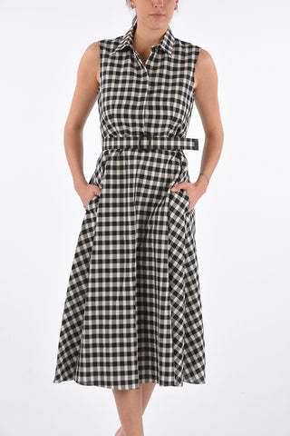 STUDIO Jetted Pocket VENTOSO Flared Dress