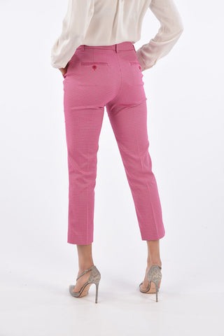 WEEKEND Pantaloni Stretch HATELEY Fantasia Argyle