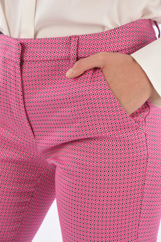 WEEKEND Pantaloni Stretch HATELEY Fantasia Argyle