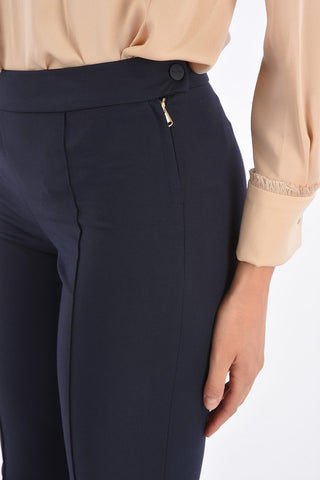 STUDIO Skinny Fit NEWPORT Pants with Side Zip Closure
