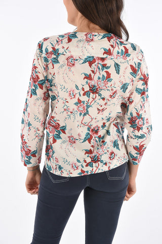 STUDIO Hidden Closure GIGI Floral Blouse