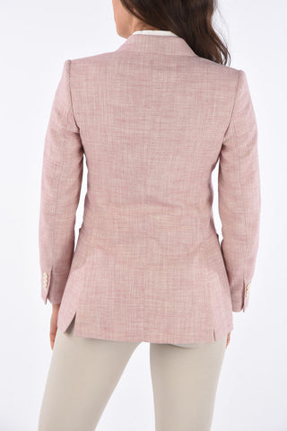 S Double-Breasted STELVIO Blazer with Peaked Lapels