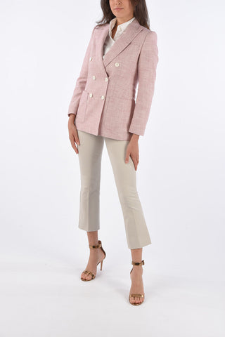 S Double-Breasted STELVIO Blazer with Peaked Lapels
