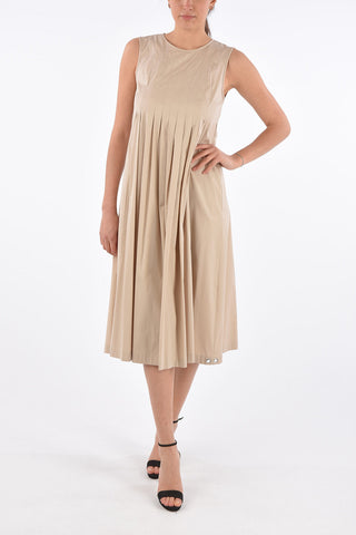 S Sleeveless EXTRA Accordion Dress