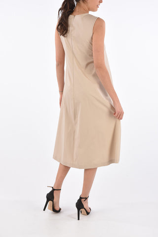 S Sleeveless EXTRA Accordion Dress