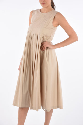S Sleeveless EXTRA Accordion Dress