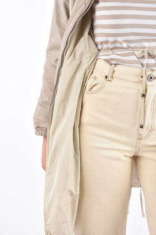 THE CUBE Reversible ESPORTE Trench with Belt
