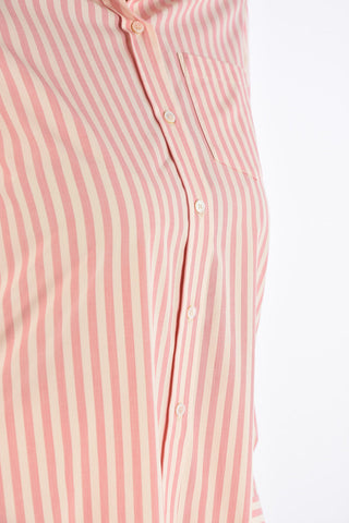 WEEKEND  Cotton Awning Striped GONG Shirt