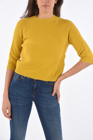 WEEKEND Cotton NATALIN 3/4 Sleeeve Sweater