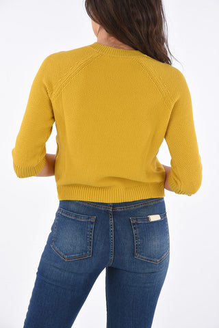 WEEKEND Cotton NATALIN 3/4 Sleeeve Sweater