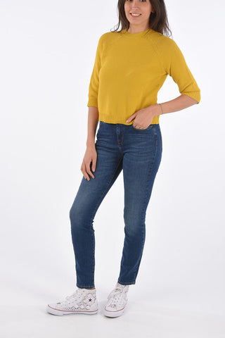 WEEKEND Cotton NATALIN 3/4 Sleeeve Sweater