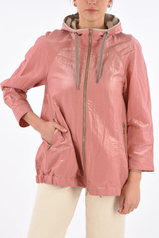 Drawstring Hood Jacket  