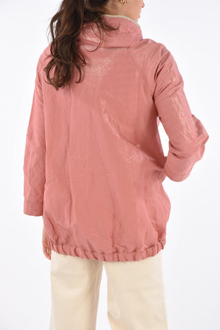 Drawstring Hood Jacket  