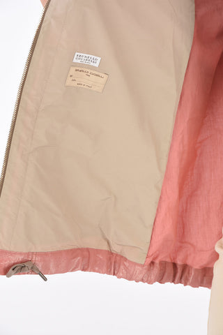 Drawstring Hood Jacket  