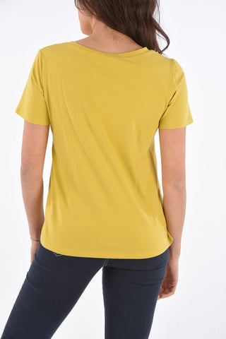 WEEKEND Floral Printed Silk ALASKA T-Shirt