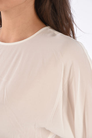 STUDIO Silk BORIS Crew Neck Blouse 