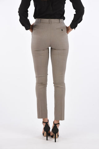 STUDIO Pantalone Senza Orlo MANICO con Chiusura a Scomparsa