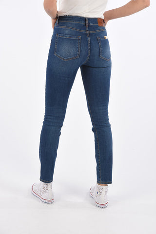 WEEKEND Jeans Skinny Fit NIGRA in Cotone Stretch