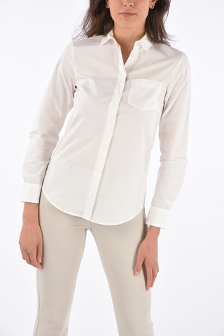 Hidden Closure FAUSTA Classic Collar Shirt