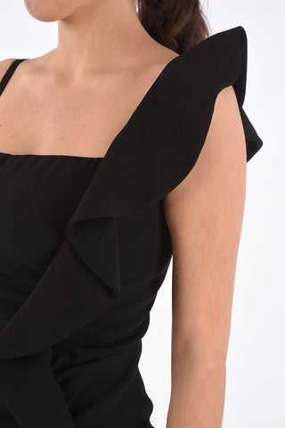 Asymmetrical ANITA Draped Dress