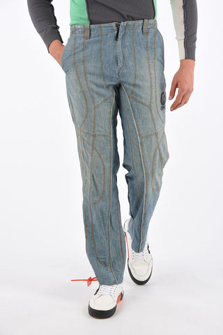23cm Vintage Effect CLIMBER CHAMBRAY Jeans