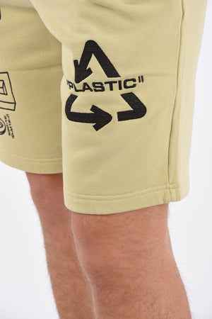 Shorts in Felpa UNIVERSAL KEY Ricamato