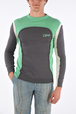 Cotton SPORT MIX Crewneck Sweater