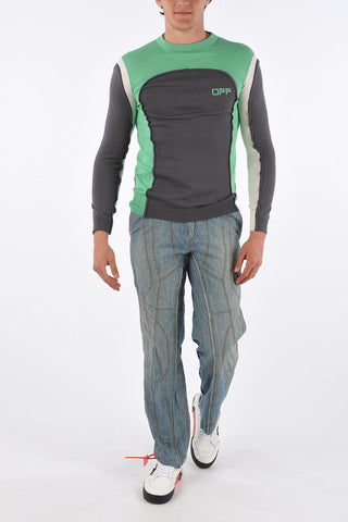Cotton SPORT MIX Crewneck Sweater