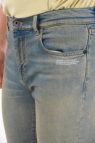 17cm Vintage Effect Skinny Fit Jeans