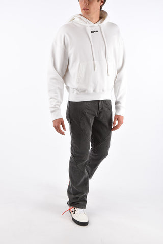 Felpa WAVY LINE LOGO con Cappuccio