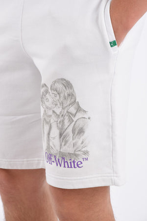 Drawstring PENCIL KISS Sweat Shorts