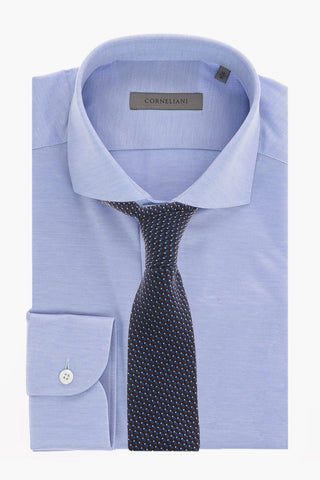 Pin Point spread collar shirt