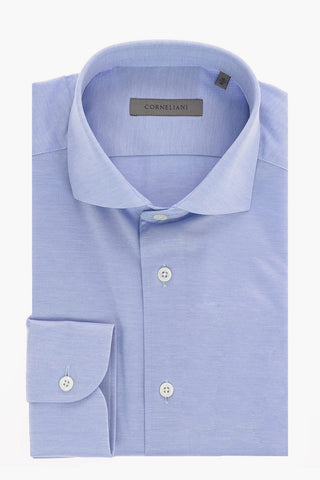 Pin Point spread collar shirt