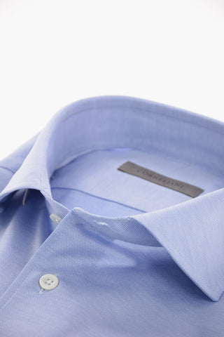 Pin Point spread collar shirt