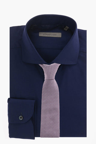 Pin Point spread collar shirt