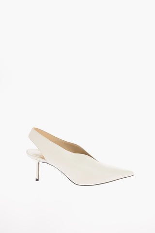 Soft Leather SAISE 65 Slingback Pumps 7 Cm