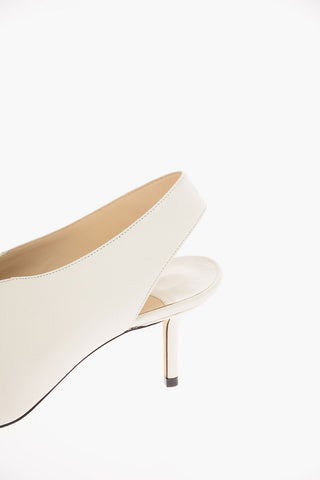 Soft Leather SAISE 65 Slingback Pumps 7 Cm