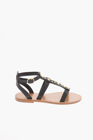Studded Leather Sandals