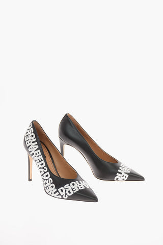 Leather Pumps with Stiletto Heel 10 Cm