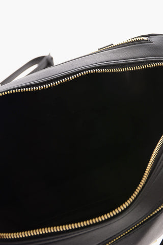 LOVE Faux Leather GOLD METAL LOGO Bag