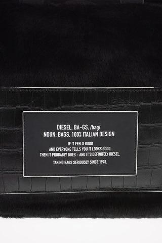 Borsa Tote PUMPKIE in Eco Pelliccia
