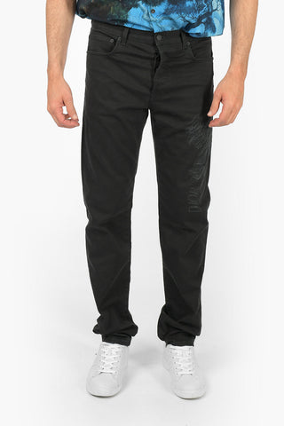 20cm Printed Jeans