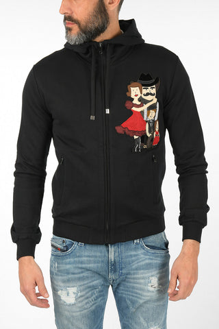 Felpa D&G FAMILY Ricamata