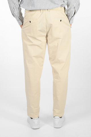 Stretch Cotton Drawstring Pant