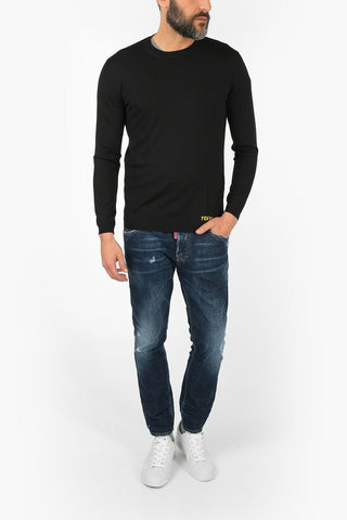 Maglia in Lana Ricamata