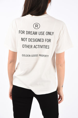 printed back GOLDEN t-shirt