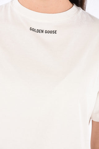printed back GOLDEN t-shirt