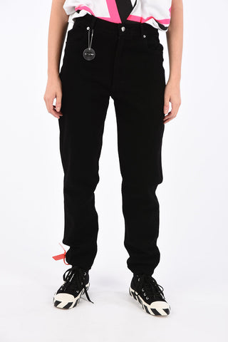 Mid-rise waist jeans
