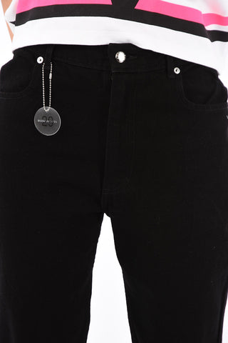 Mid-rise waist jeans